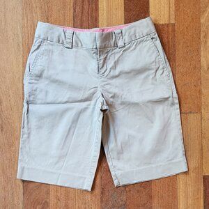 Banana Republic Beige Chino Bermuda Shorts Size 0